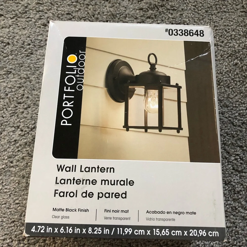 Portfoli Outdoor Wall Lantern